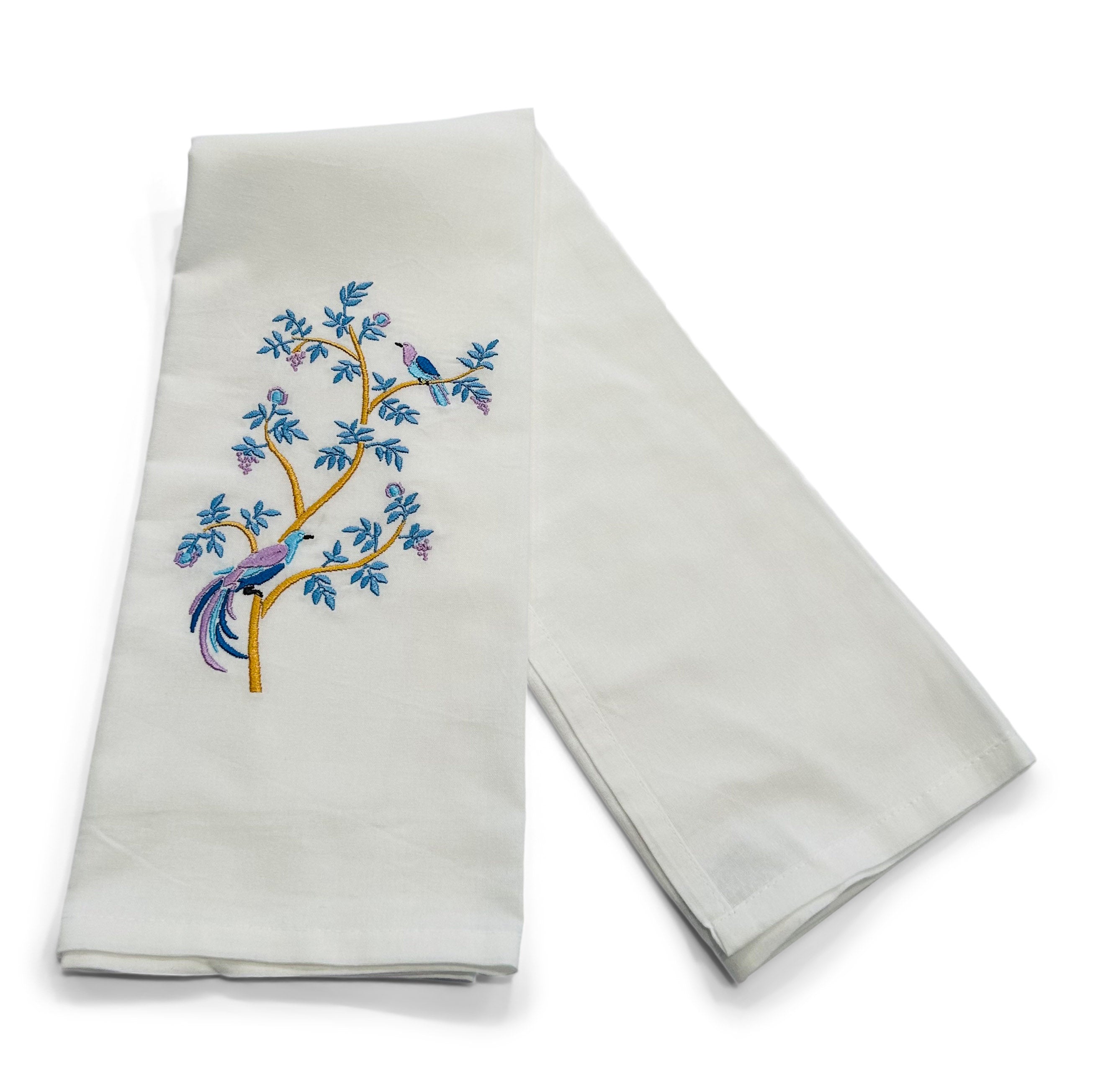 Chantilly Bird on white