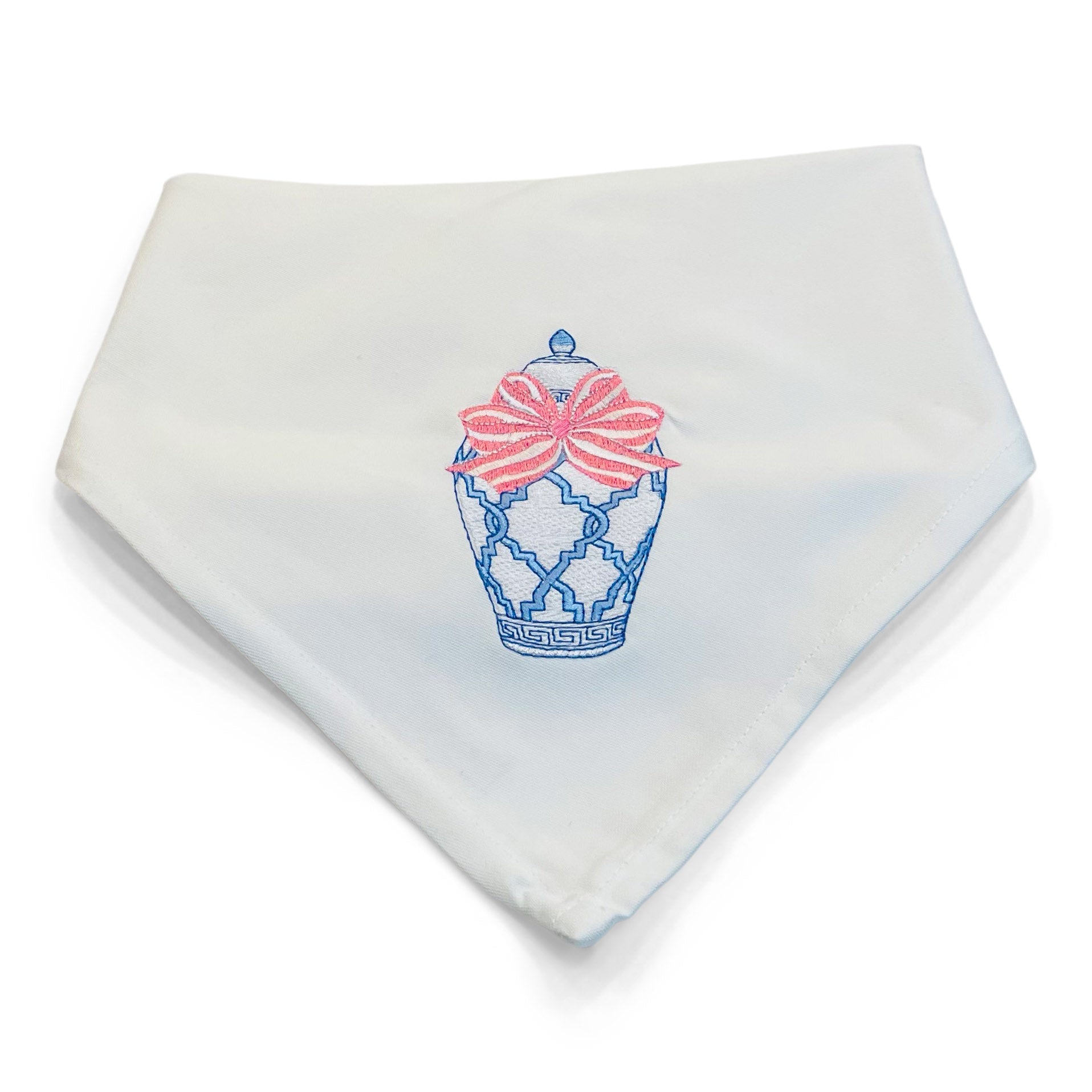 Napkin - Single - Ginger Jar with Pink Bow