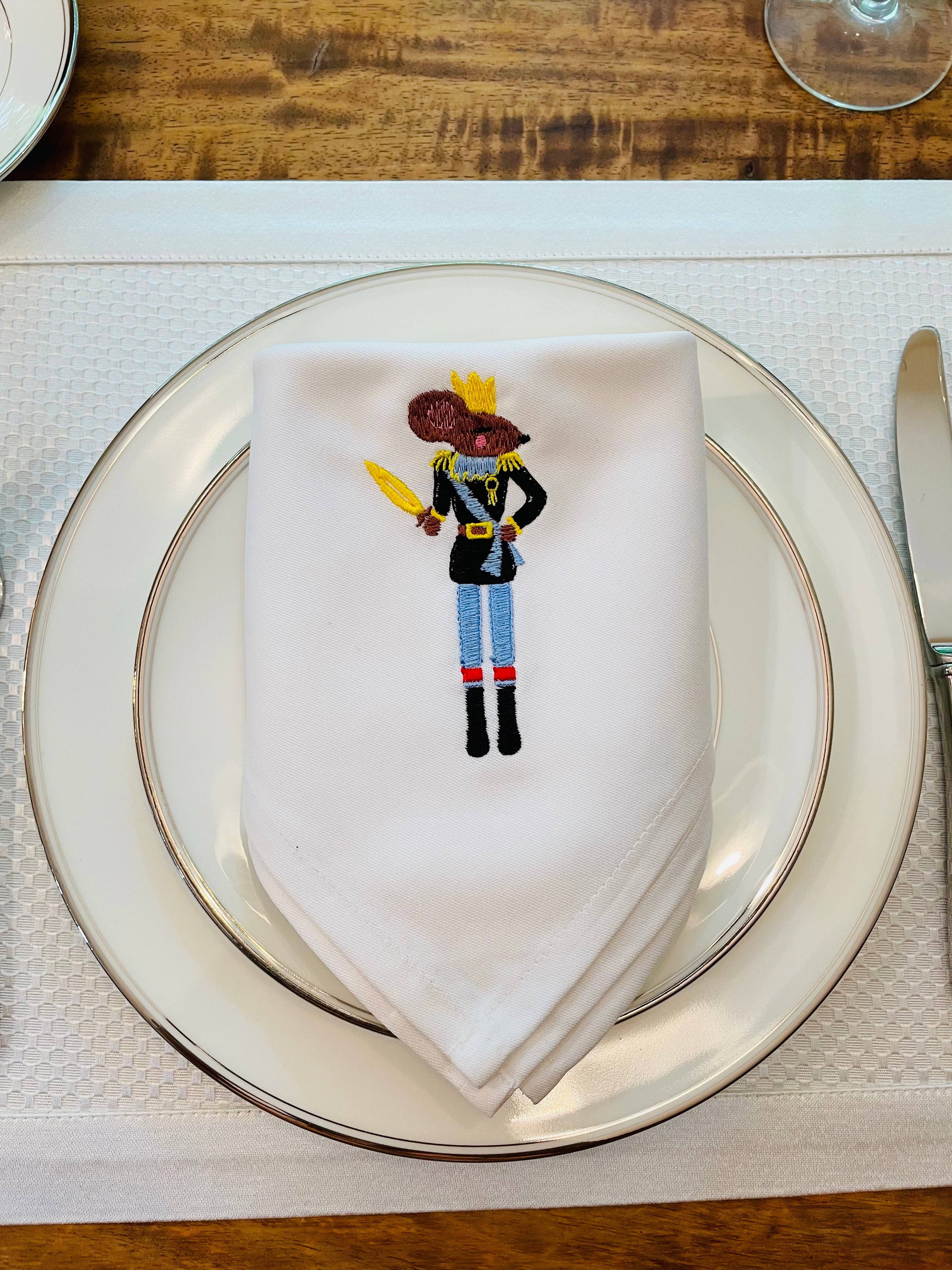 Napkin - Single - Nutcracker - Mouse King