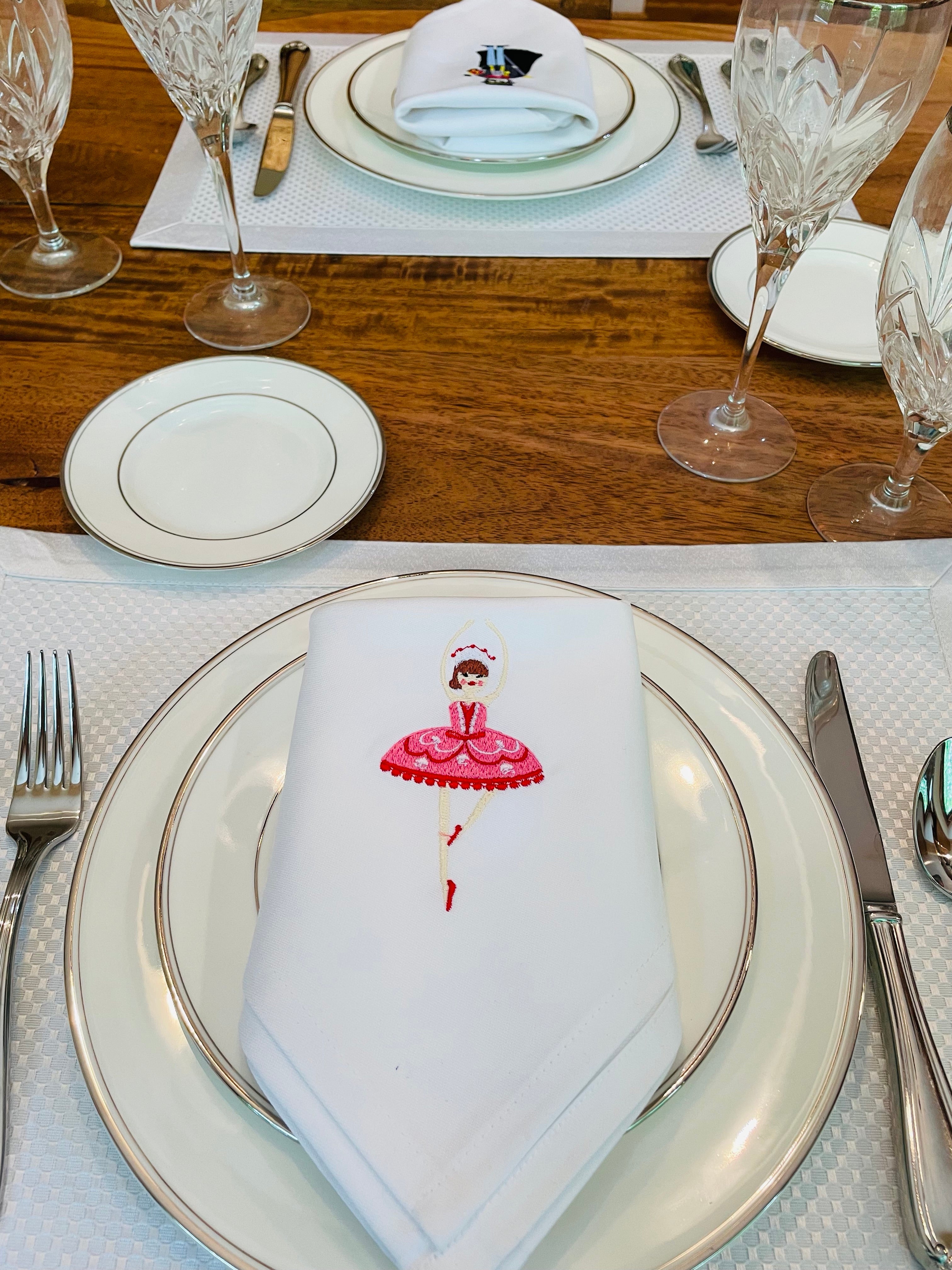 Napkin - Single - Nutcracker - Marzipan