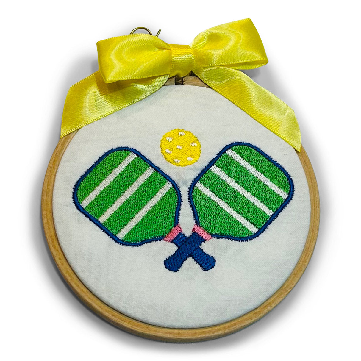 Crossed Racquets - Pickleball