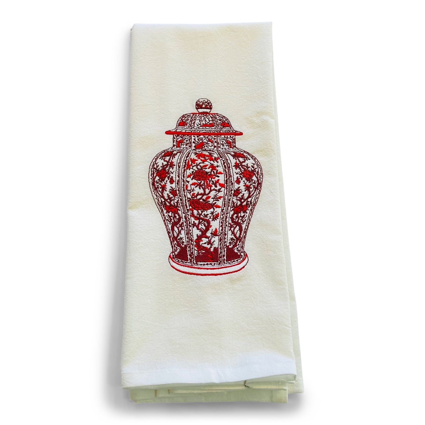 Towel - Ginger Jar RED