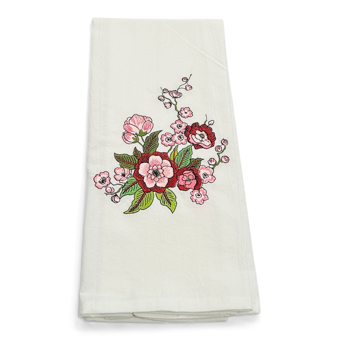 Vintage Chinoiserie Tobacco Floral
