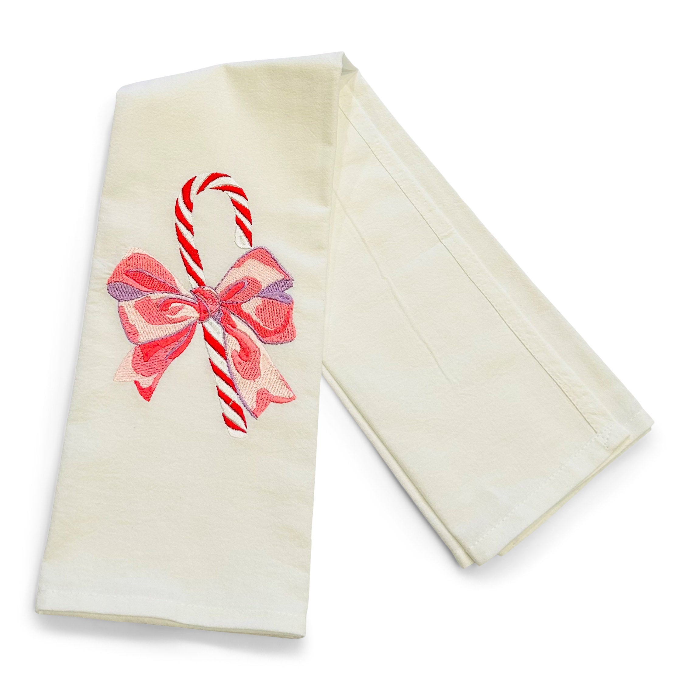 Candy Cane in Pink Bow