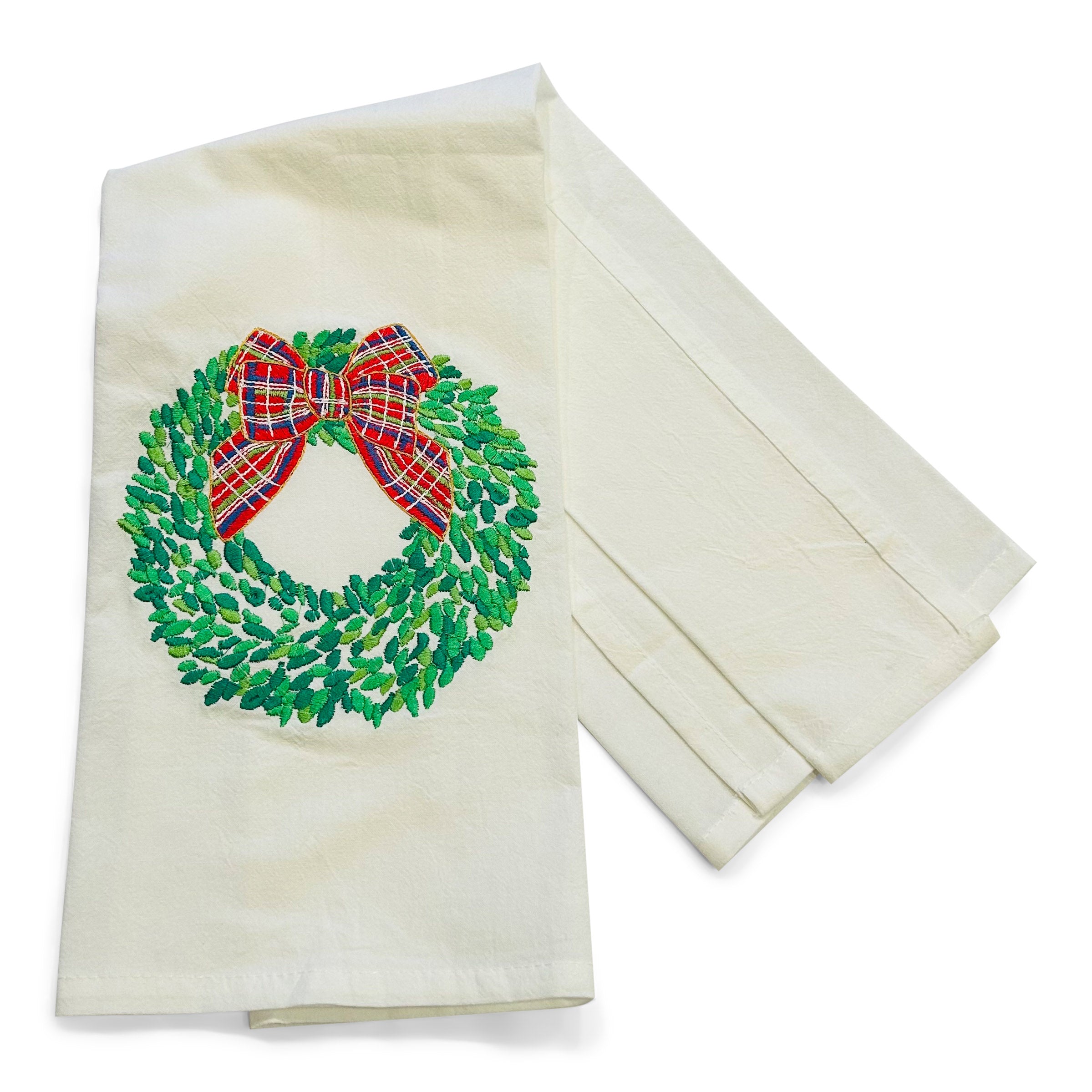 Boxwood Wreath with Red Bow