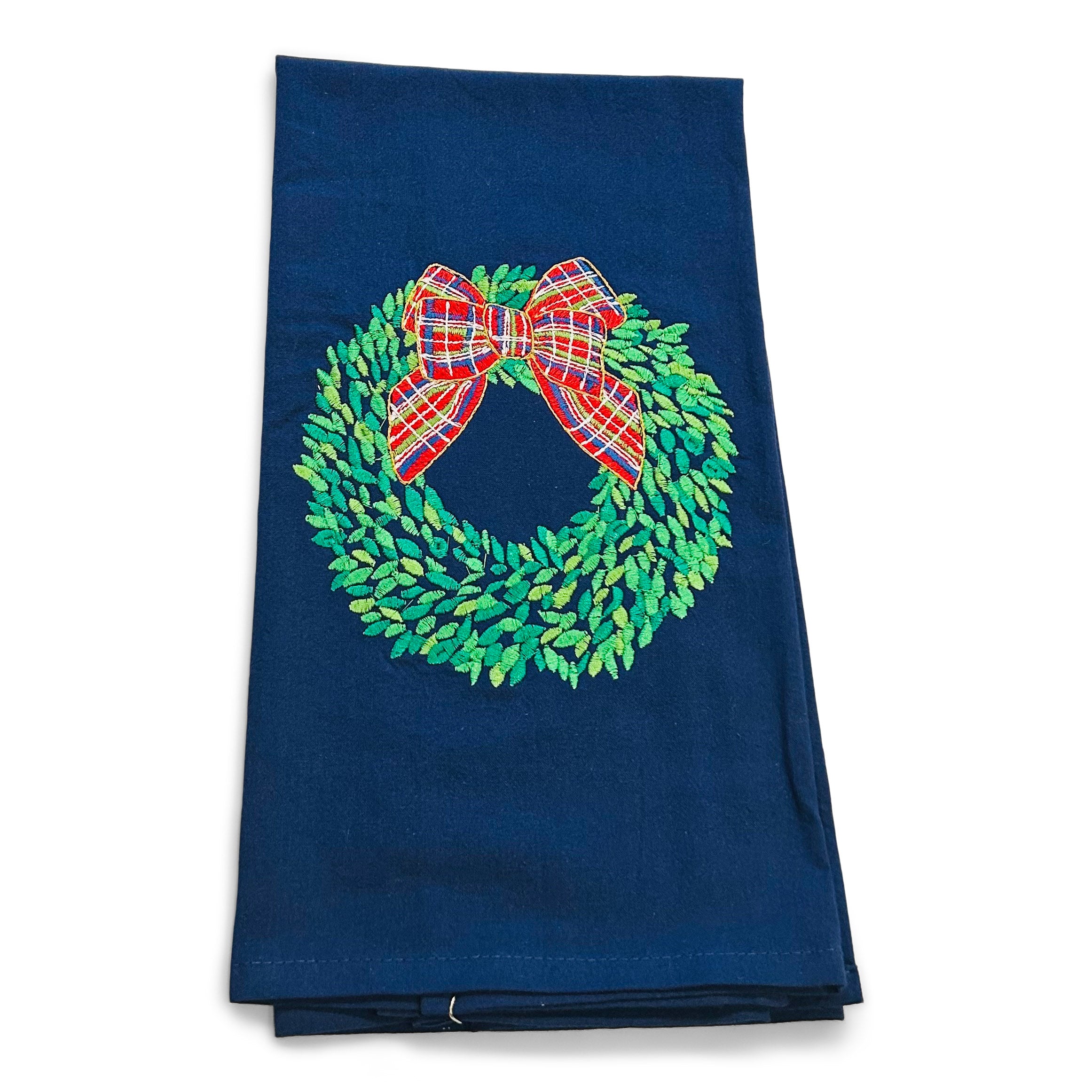 Boxwood Wreath with Red Bow