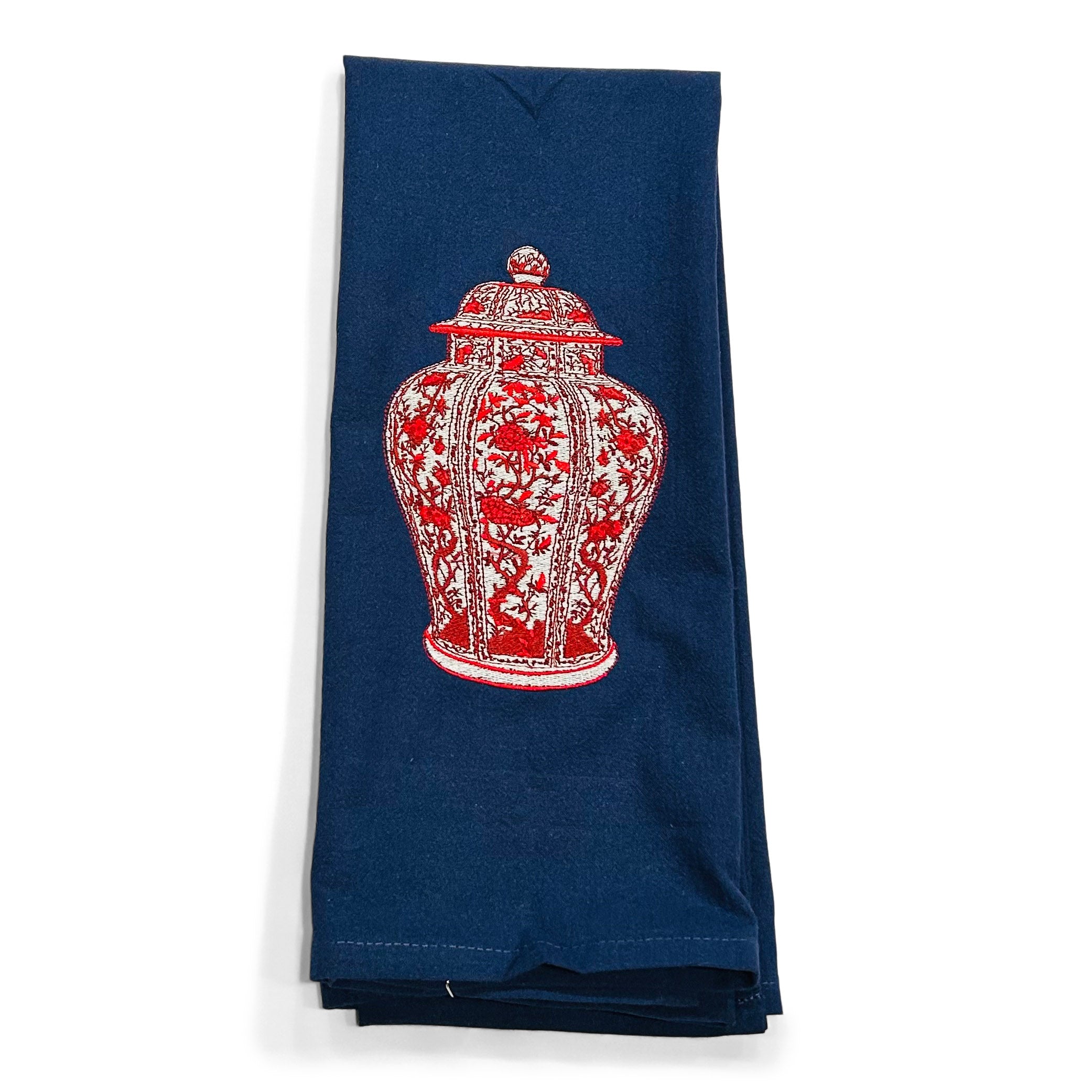 Towel - Ginger Jar RED