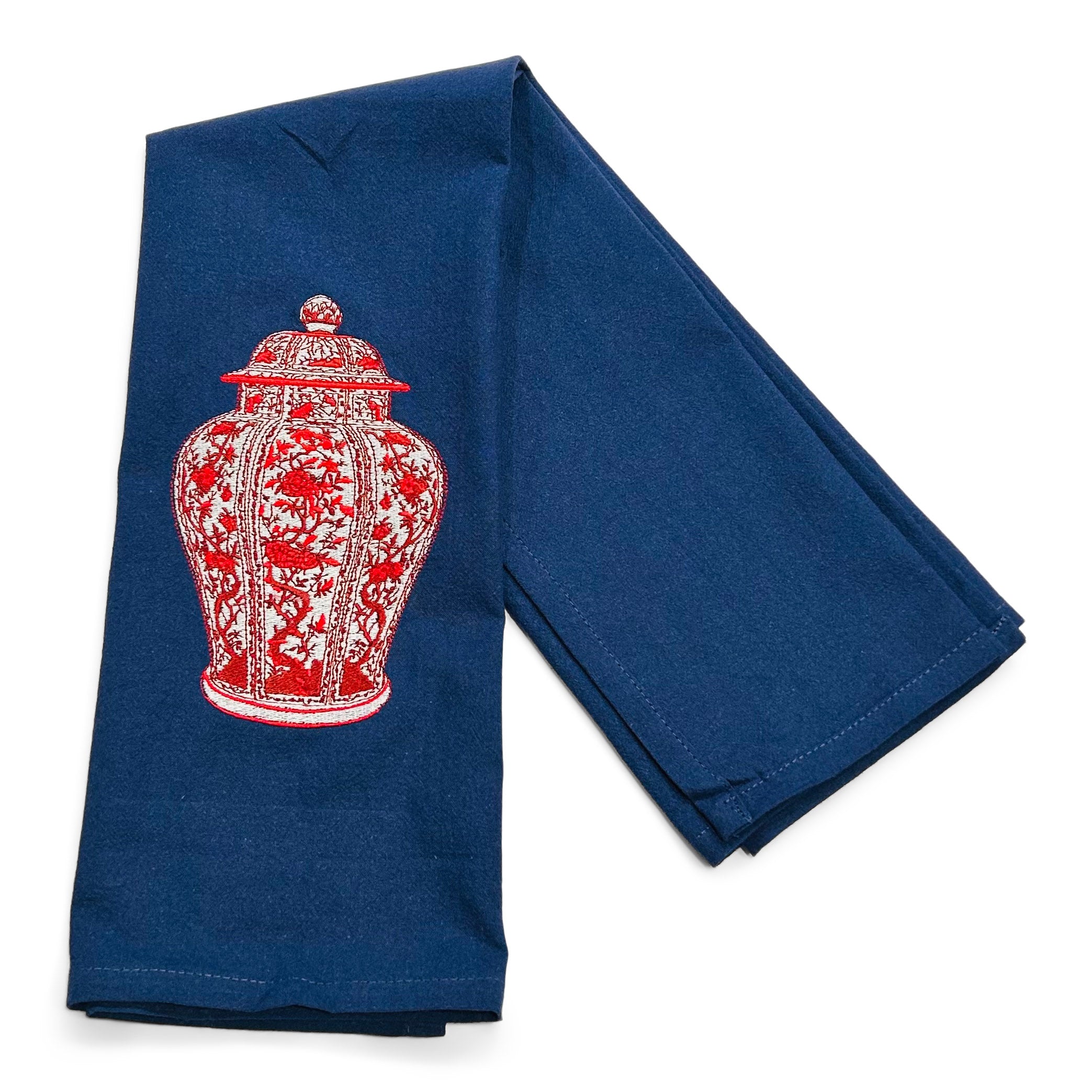 Towel - Ginger Jar RED