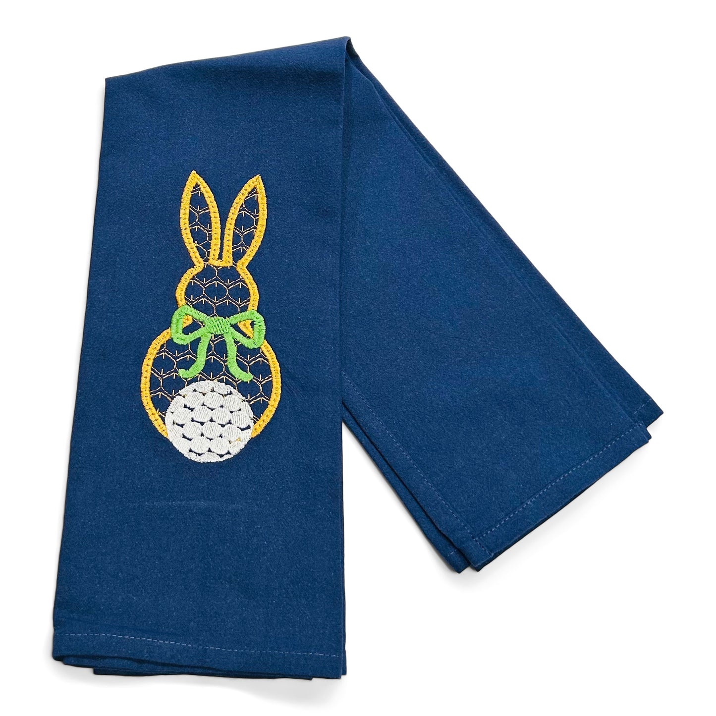 Cottontail Bunny with Green Bow
