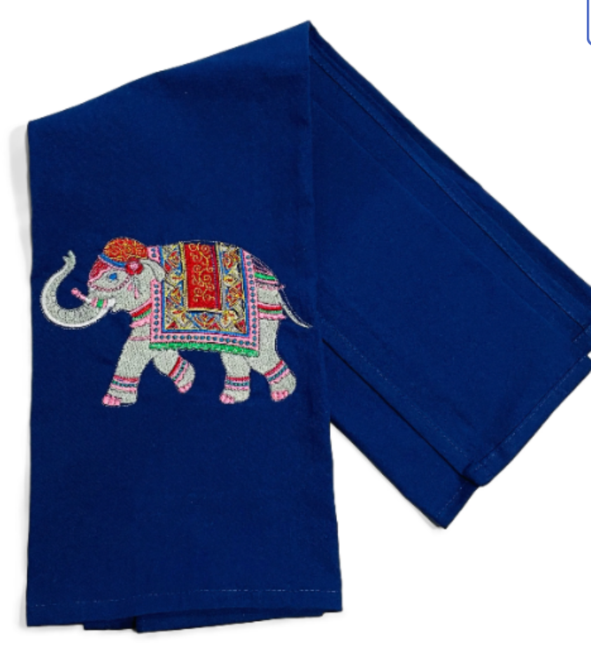 Moroccan Elephant Dish Towel