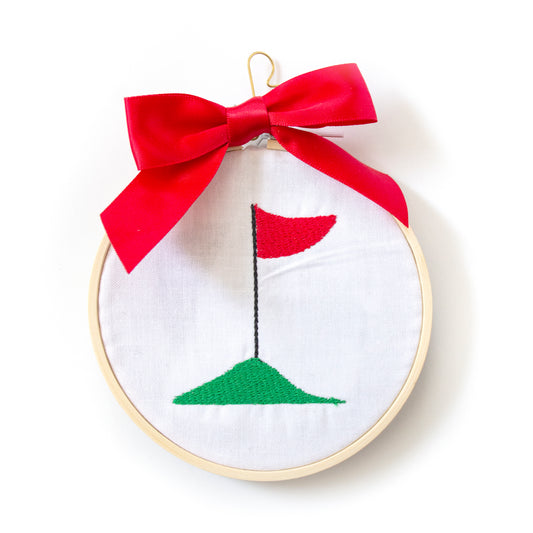 Ornament - Golf Flag