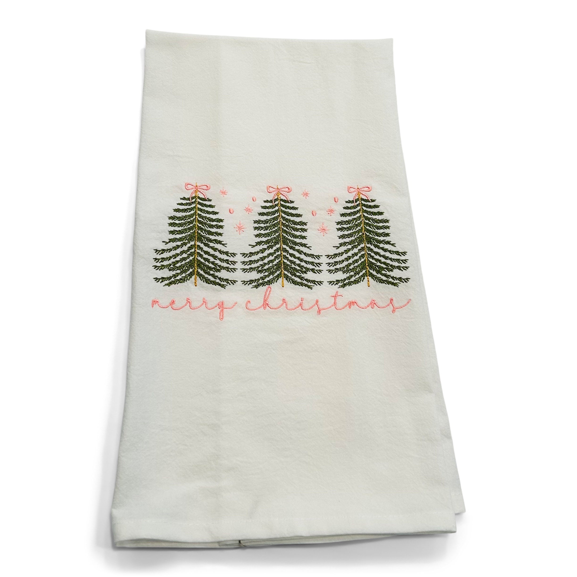 Merry Christmas Trio of Trees