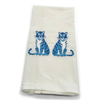 Mirrored Tigers on white