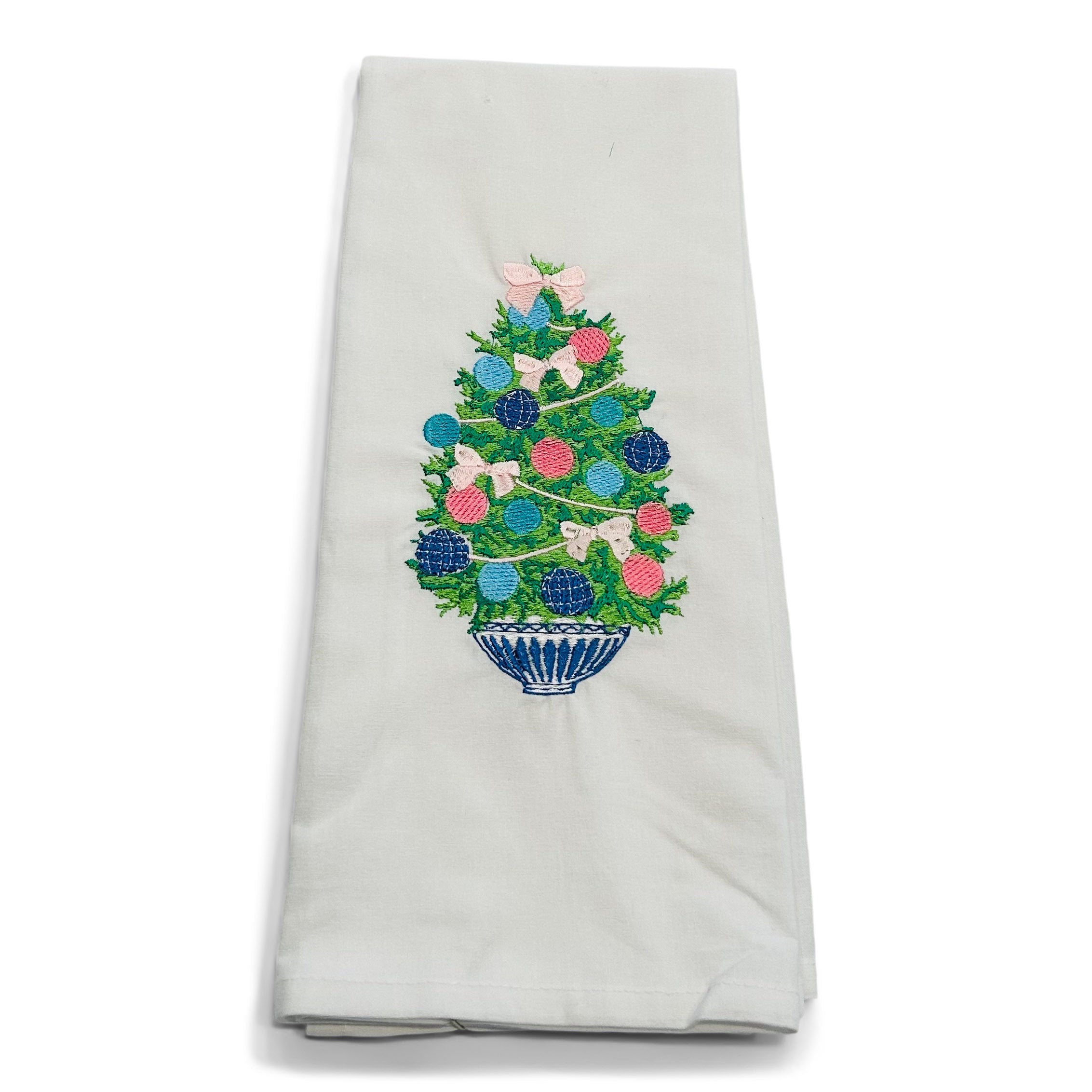 Chinoiserie Squatty Christmas Tree
