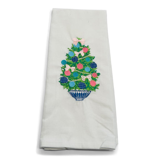 Chinoiserie Squatty Christmas Tree
