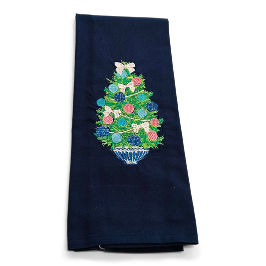 Chinoiserie Squatty Christmas Tree