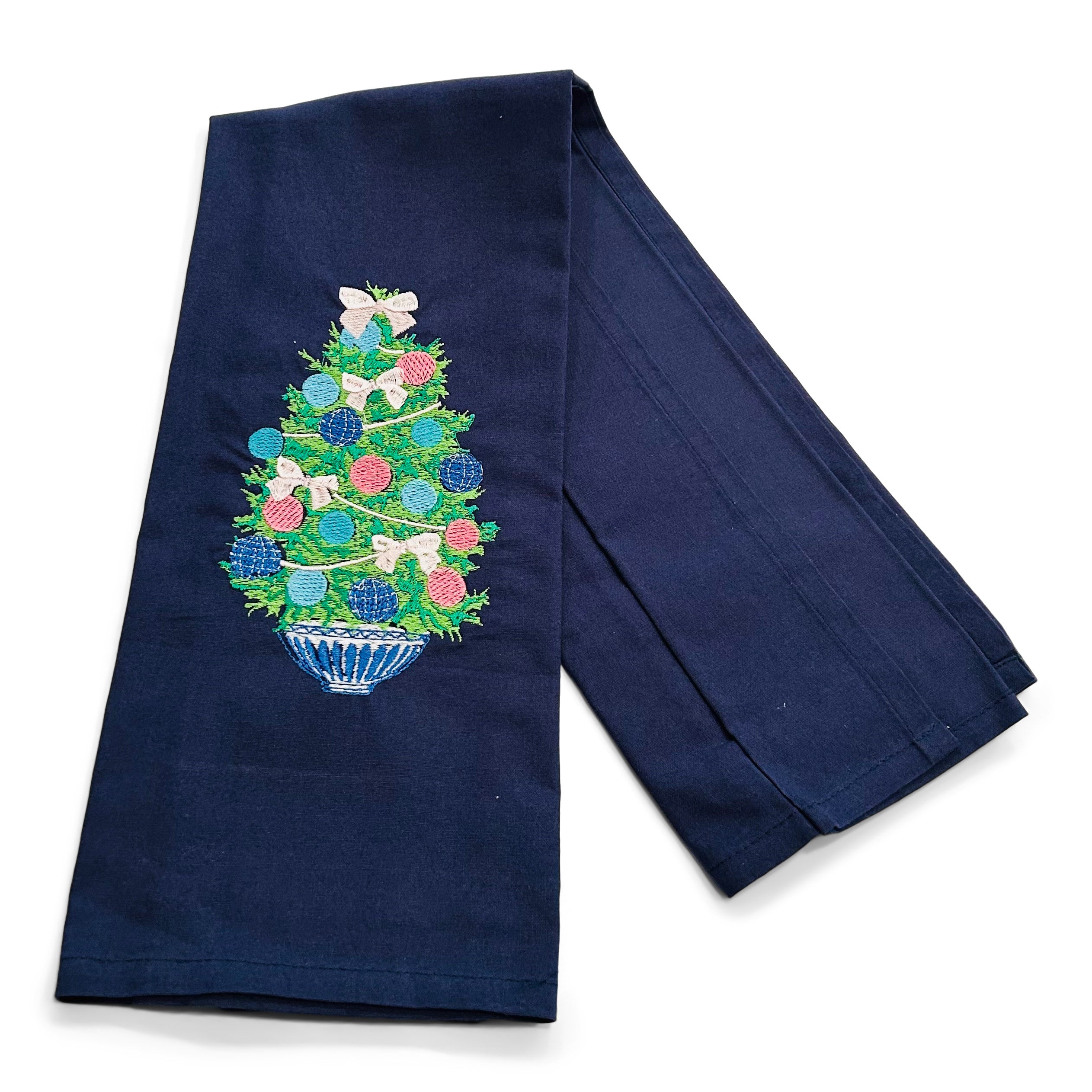 Chinoiserie Squatty Christmas Tree