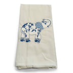 Chinoiserie Elephant on white