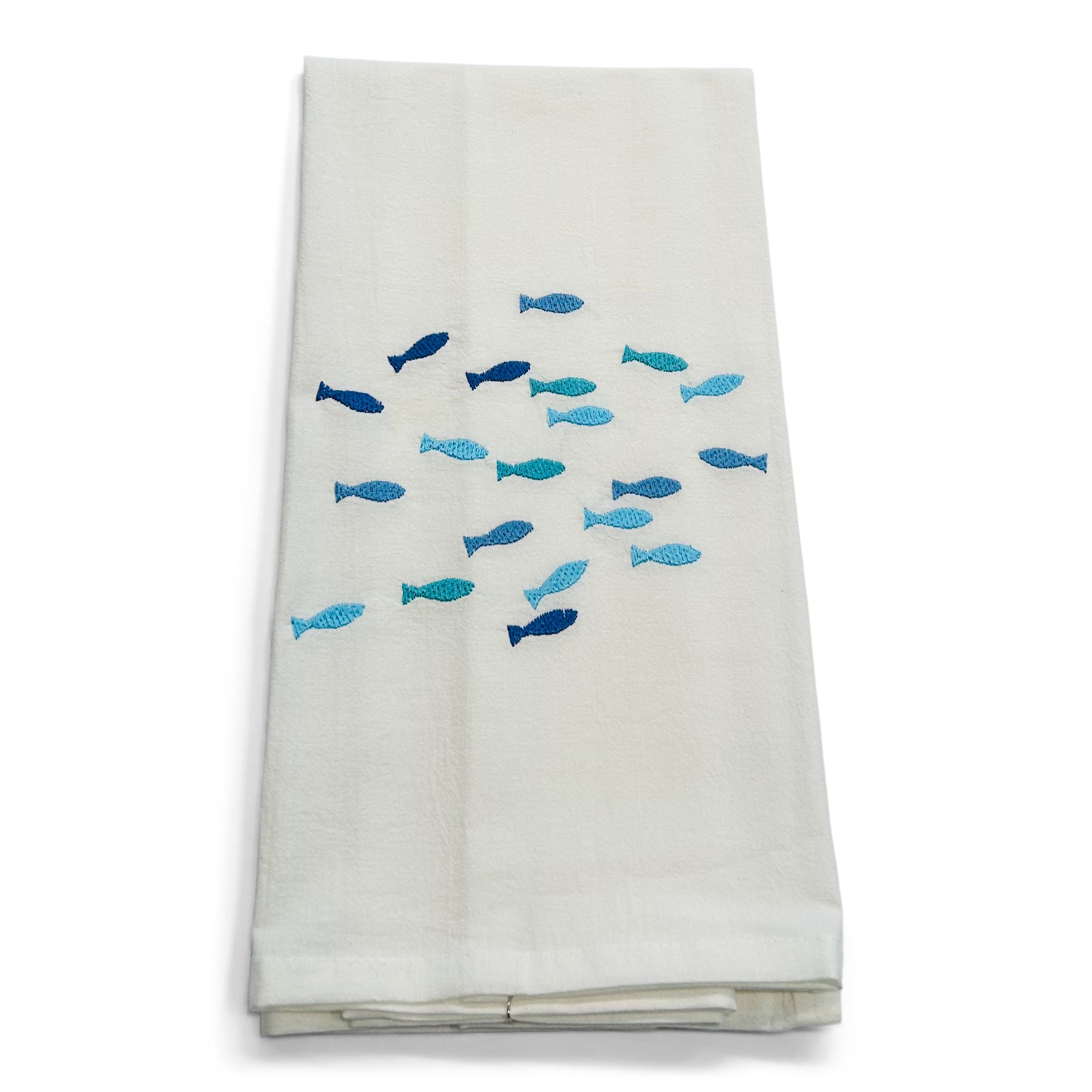 School of Fish on white