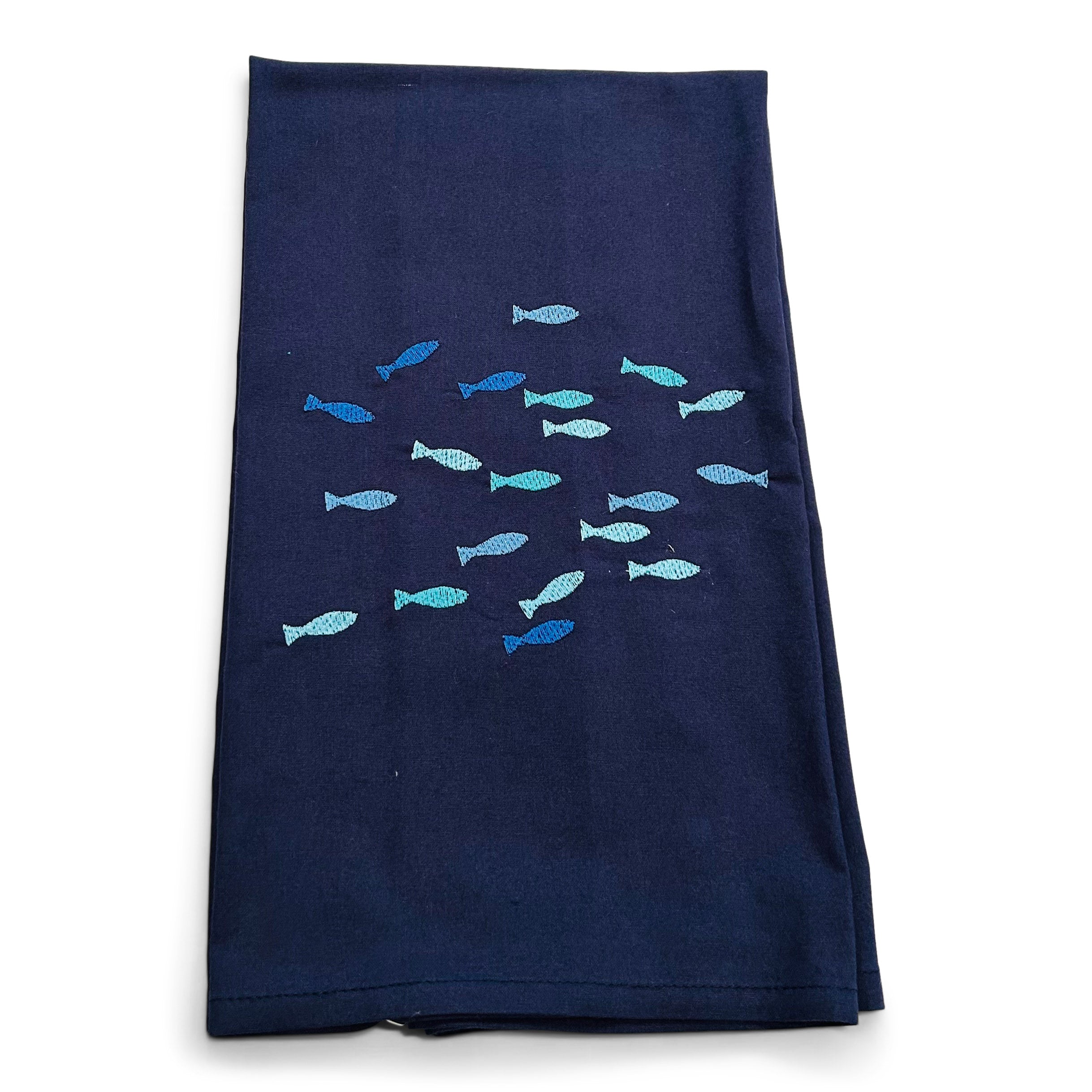 School of Fish on navy