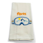 Apres in Orange on white