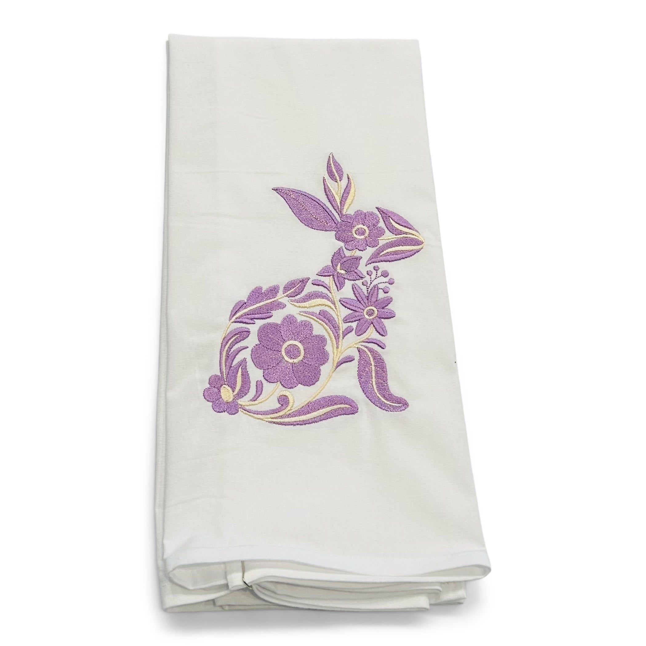 Fancy Bunny - Lavender - on white