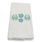 Crabs and Coral Planter on white