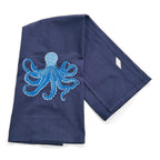 Octopus - Blue on navy