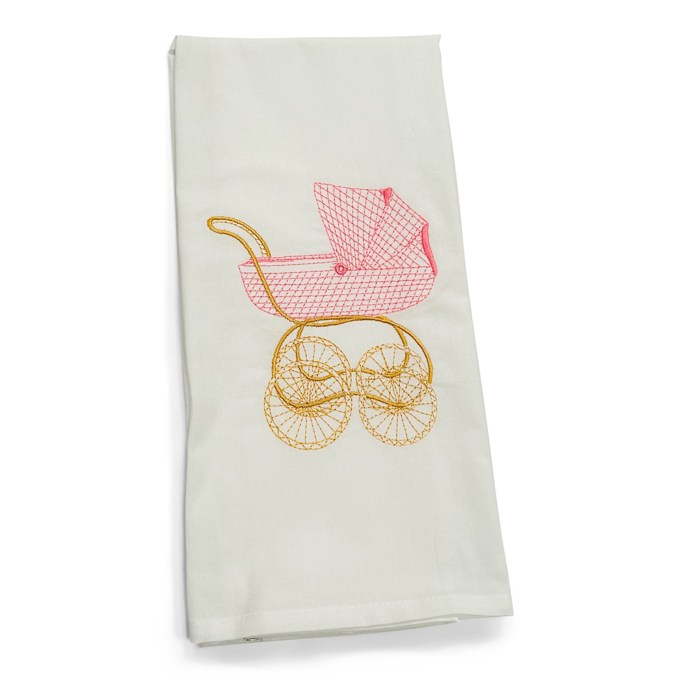 Classic Carriage - Pink - on white