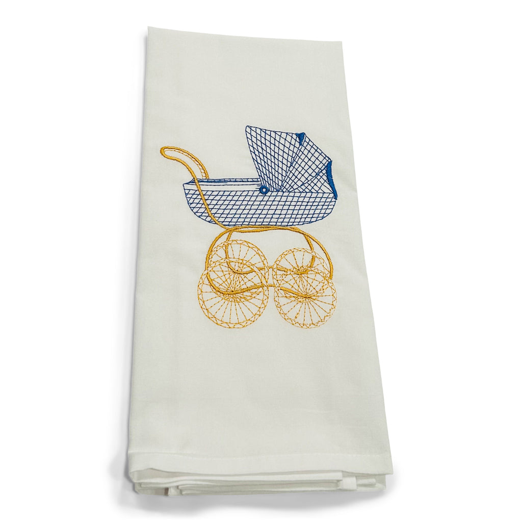 Classic Carriage - Blue - on white