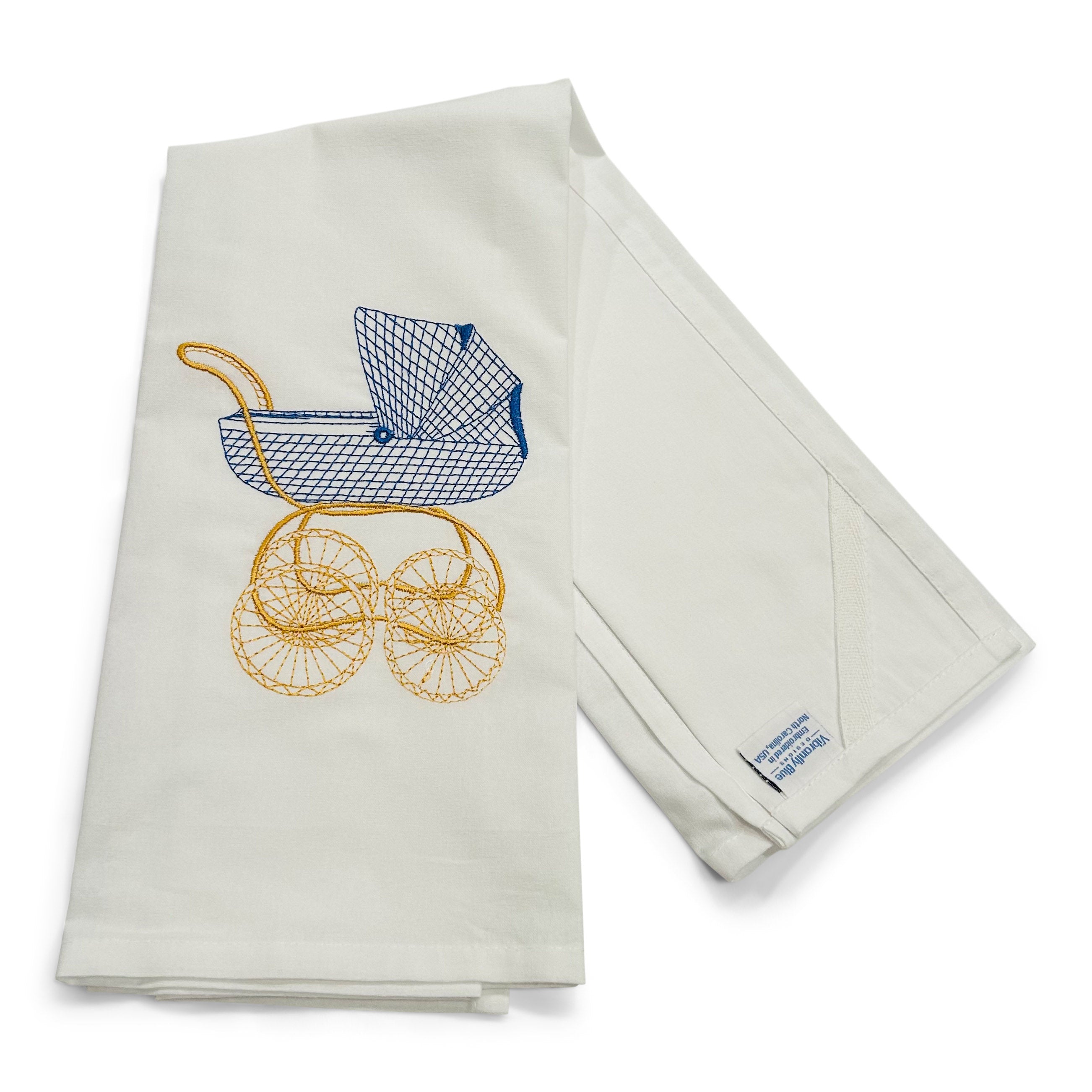 Classic Carriage - Blue - on white