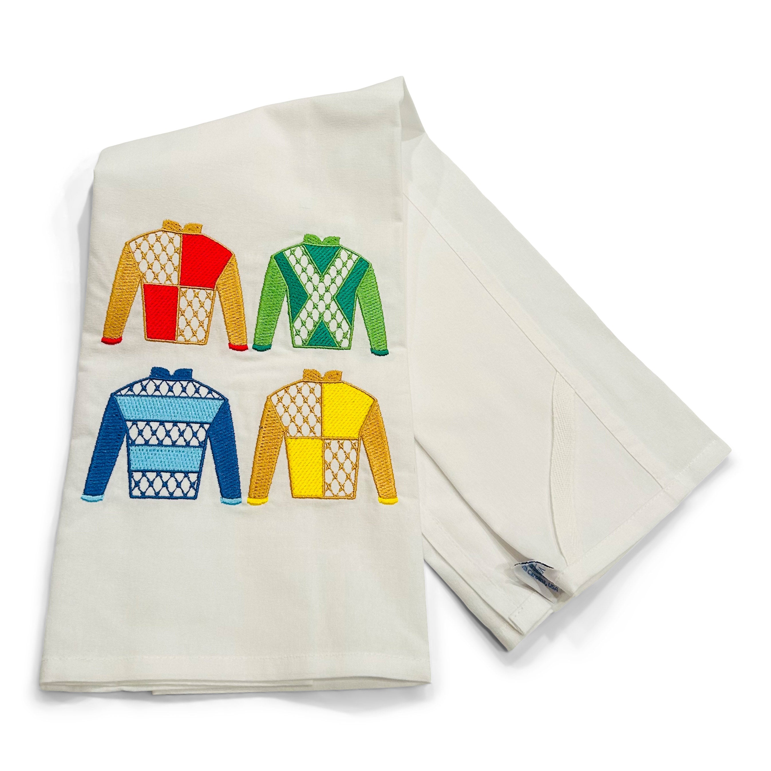 Four Polo Silks Jerseys on white