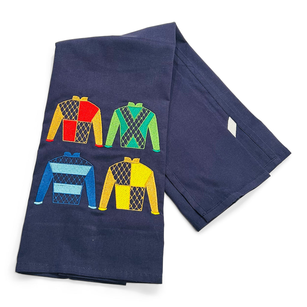 Four Polo Silks Jerseys on navy