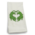 Twin Tigers Green on white