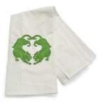 Twin Tigers Green on white