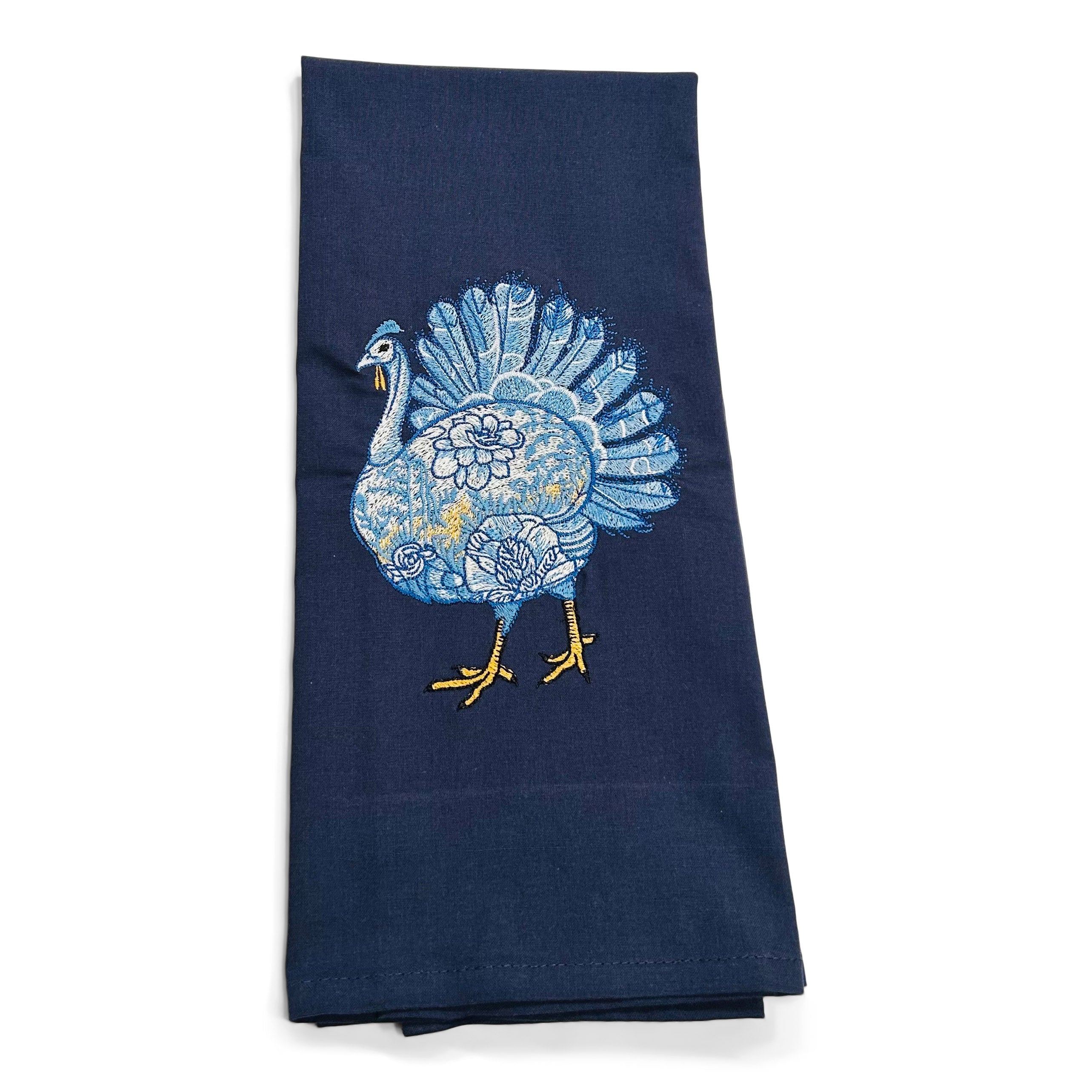 Rococo Turkey on navy