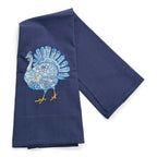 Rococo Turkey on navy