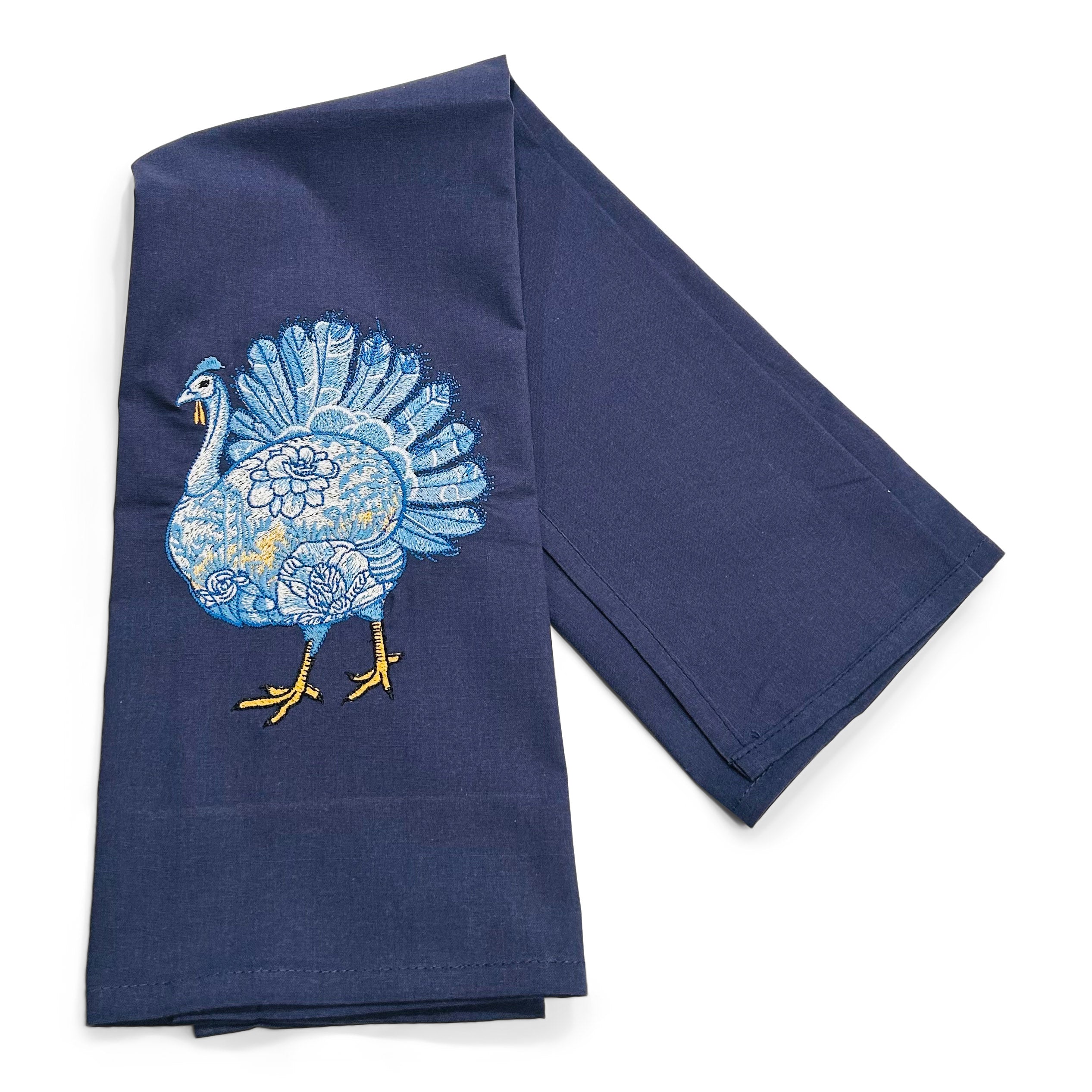 Rococo Turkey on navy