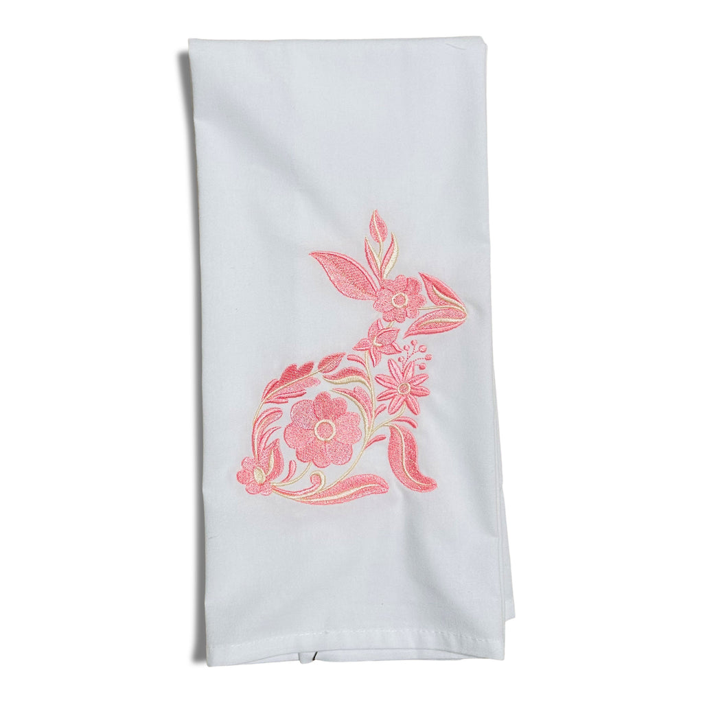Fancy Bunny - Pink - on white