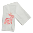 Fancy Bunny - Pink - on white