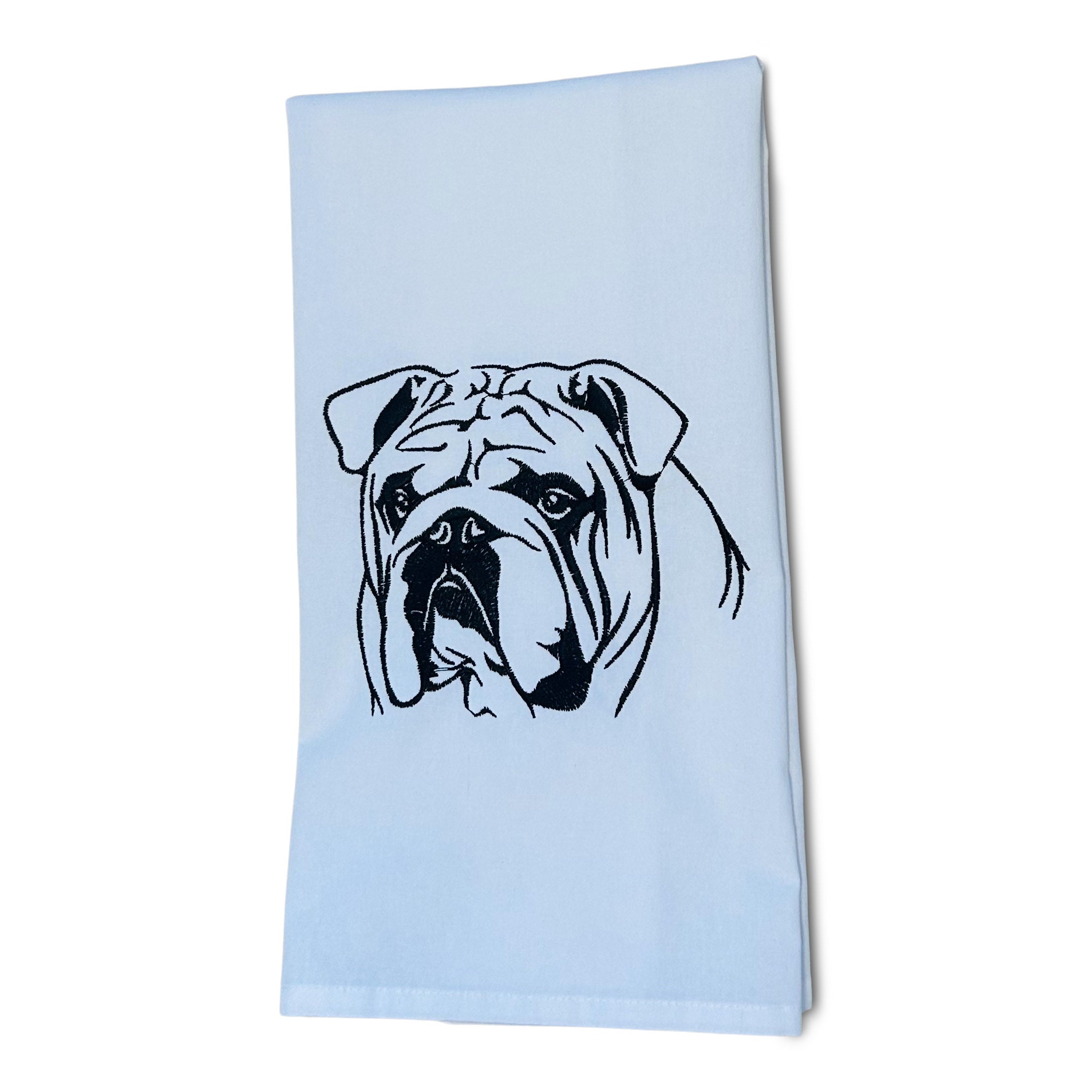 Bulldog Face - Black