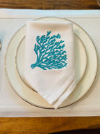 Napkin - Single - Sideways Coral
