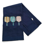 Trio of Pickleball Racquets on navy
