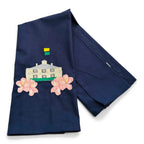 Masterful Clubhouse with Azaleas on navy