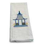 Modern Pagoda on white