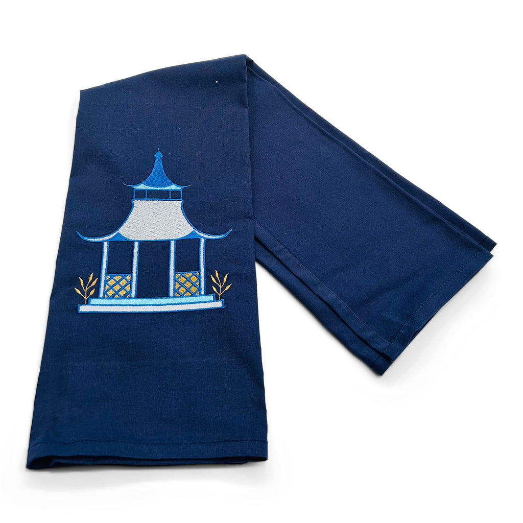 Modern Pagoda on navy