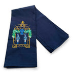 Nutcrackers in Fancy Pagoda on navy