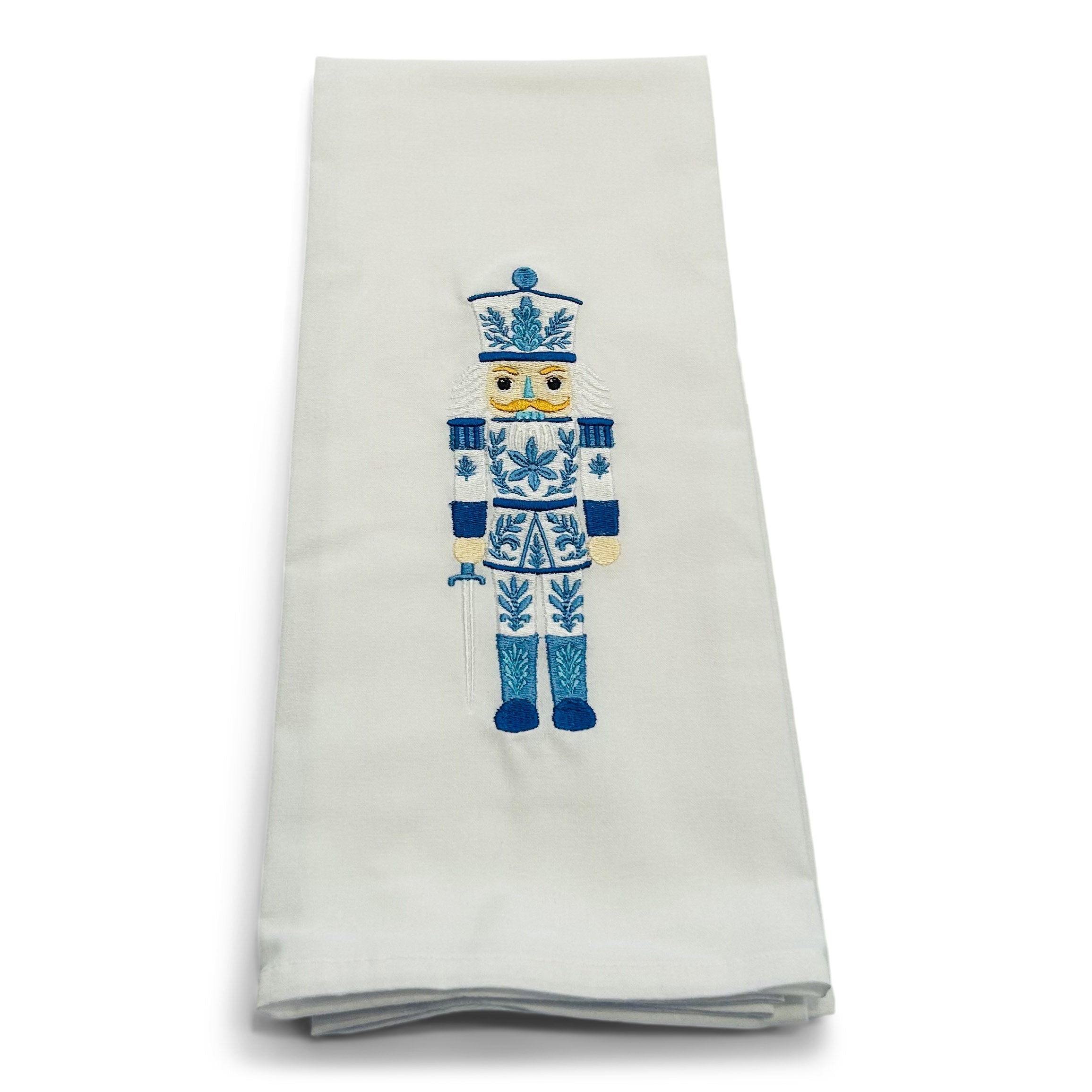 Chinoiserie Nutcracker on white