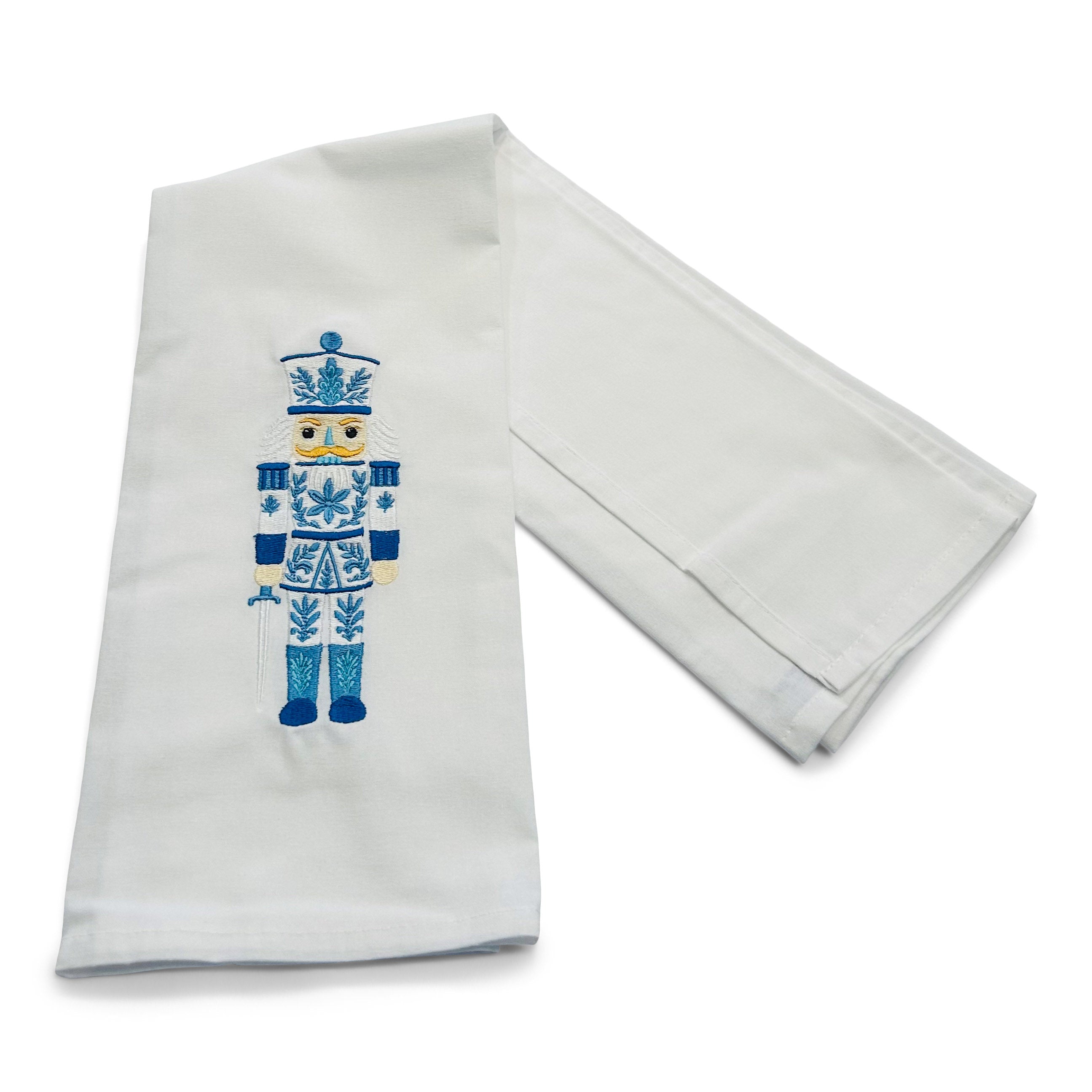 Chinoiserie Nutcracker on white