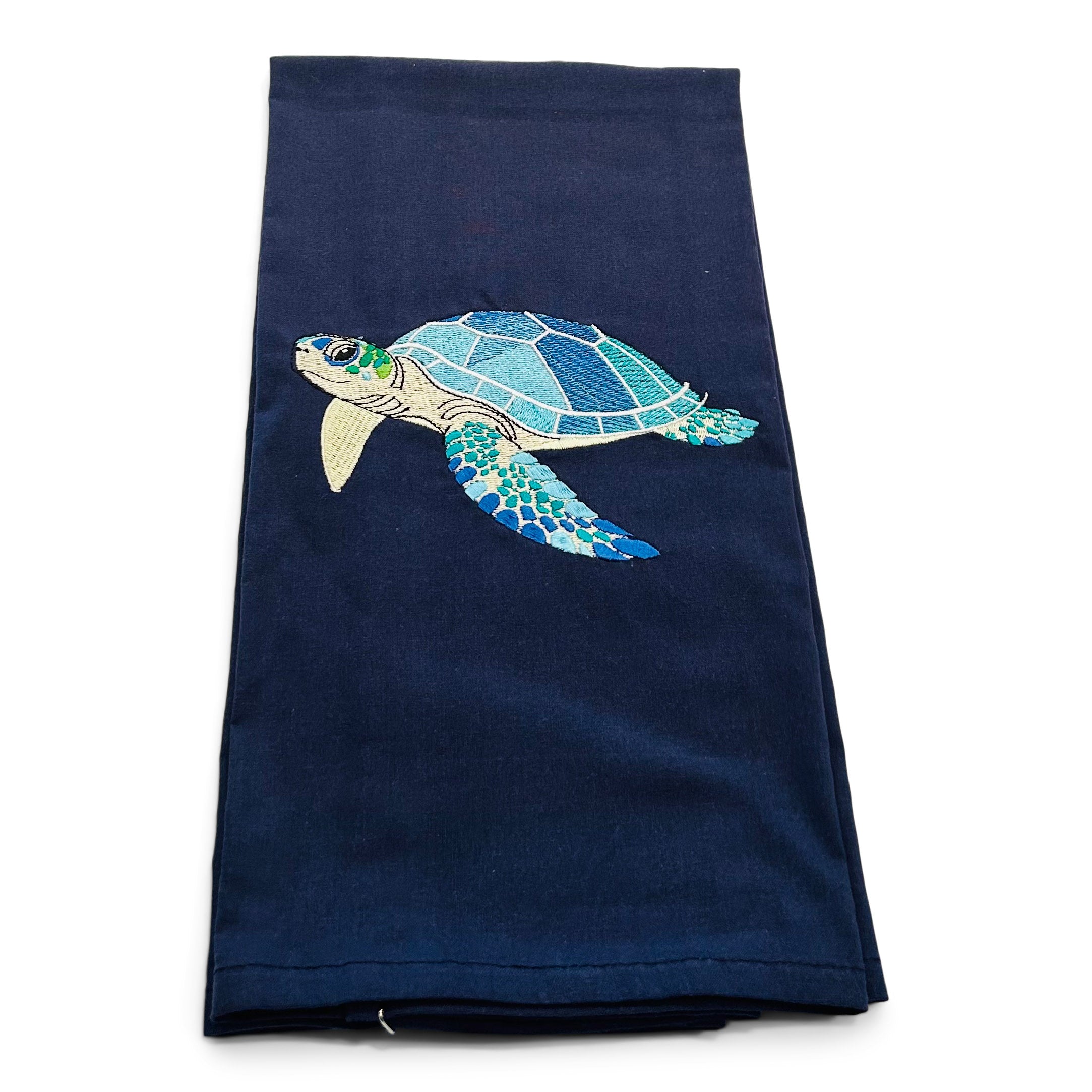 Tropical Turtle on navy